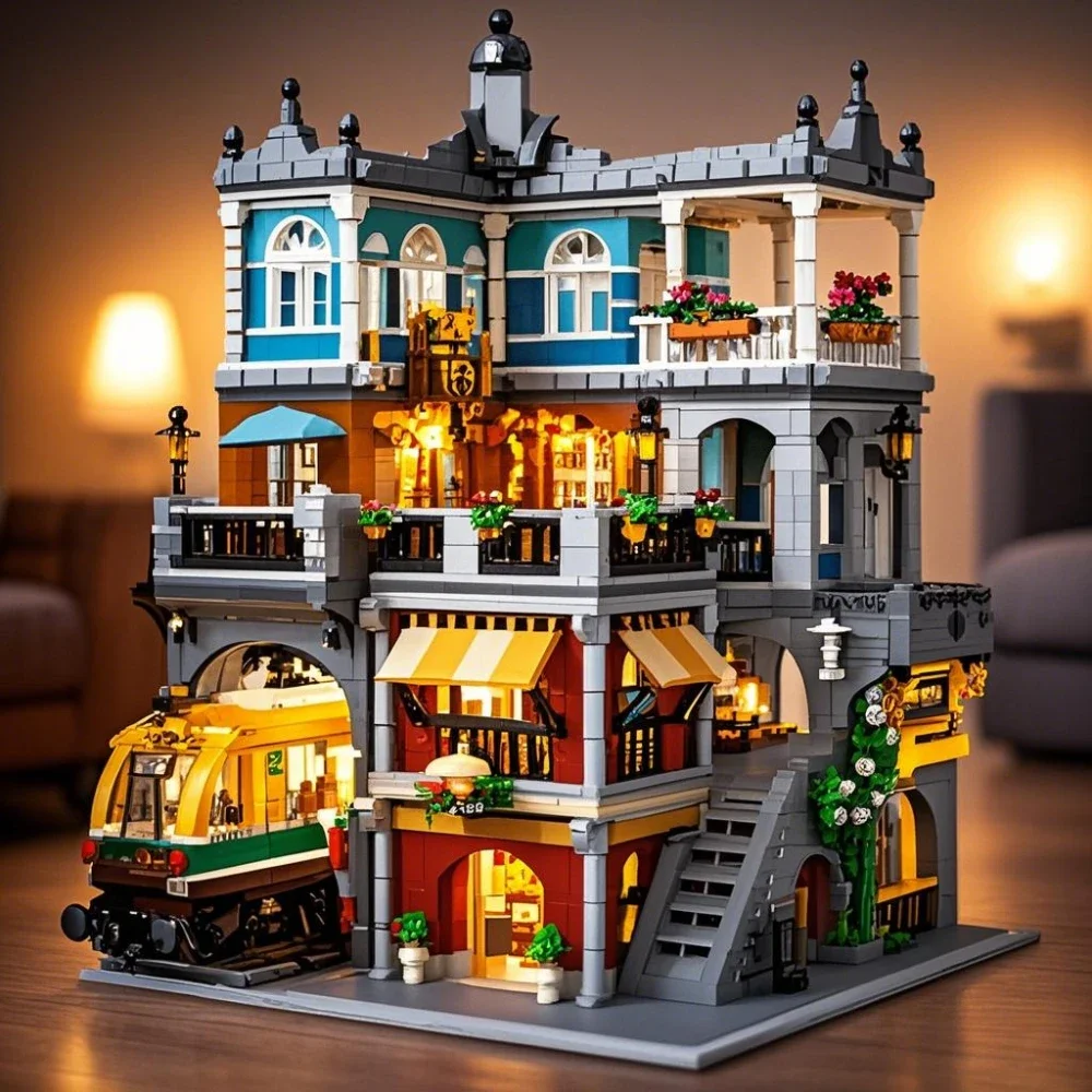 BurgerShop Building Blocks Set - огляд і ціна Lego Set City