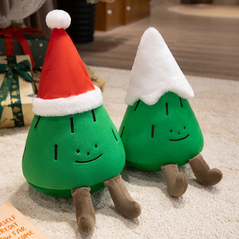 2026 Cartoon Christmas Tree Pl - огляд і ціна Santa Hat Plush